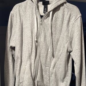 Gray Men's Hoodie Sweater